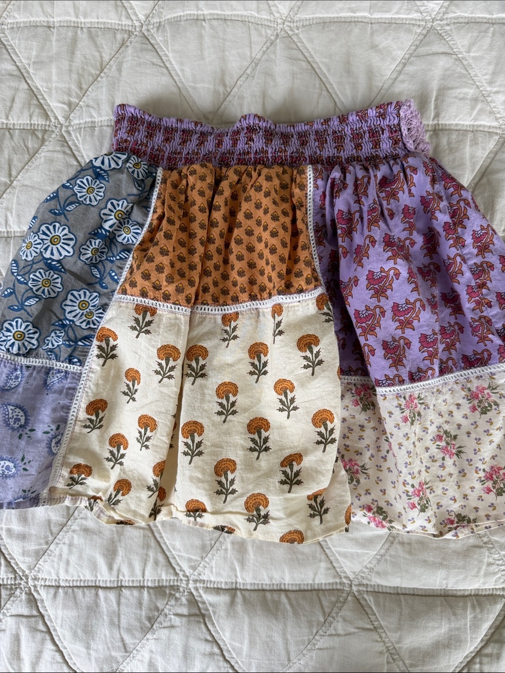Zara Mixed Print Skirt - Picture 3 of 3